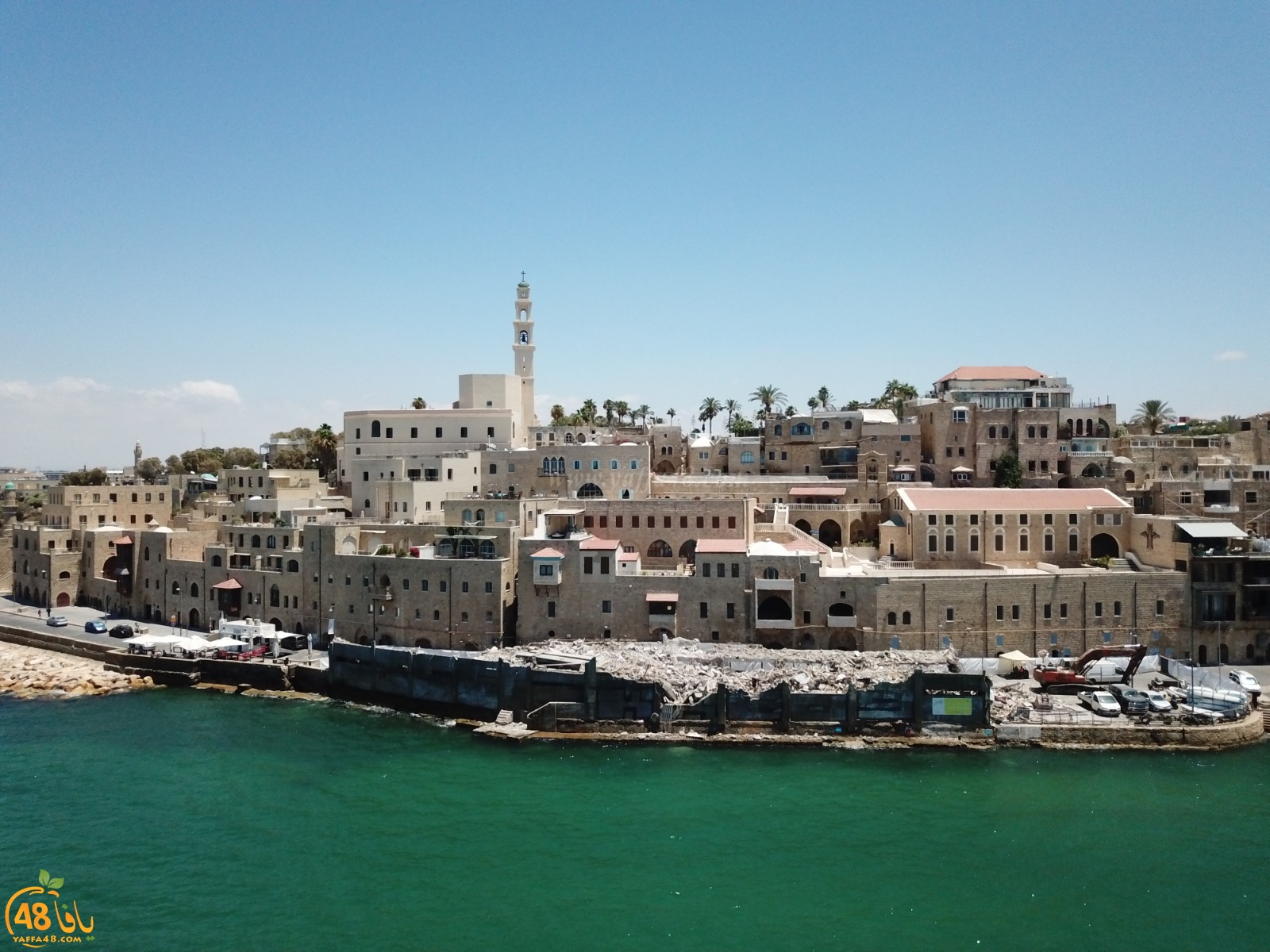 فيديو: مبنى الجمارك التاريخي في ميناء يافا ... أثر بعد عيّن